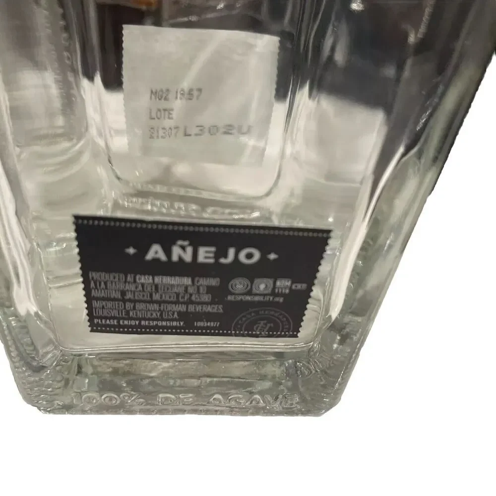 Herradura Ultra - Empty Tequila Glass Bottle - 750ml